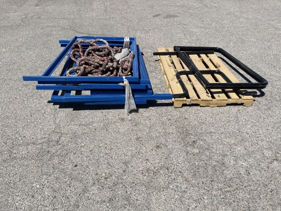 School Facilities Surplus - Misc Rope, Steel Racks