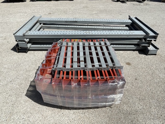 (50)pc 12FT Cantilever Rack Post w/ Arms & Braces