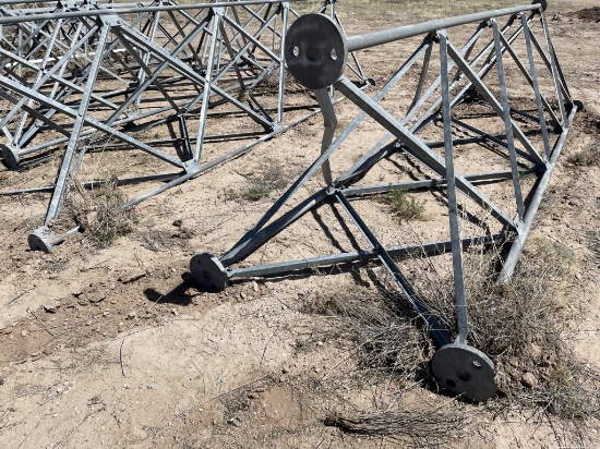 (9)pcs - 140FT Galvanized Steel Antenna