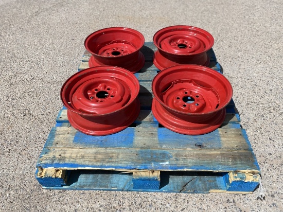 (4)pcs Classic Old Truck Rims