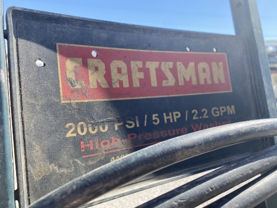 Craftsman 2000PSI 5Hp Gas Pressure Washer