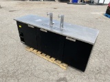 Refrigerated Beer Cooler w/ 2 Taps
