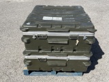(2)pc Military LG Shipping Equipment Crates