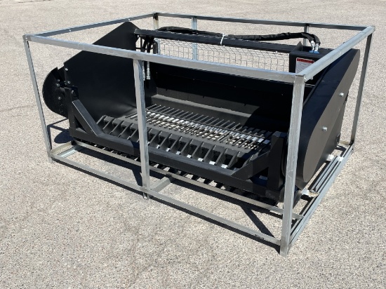 UNUSED Hydraulic Skid-Steer 76" Screening Bucket