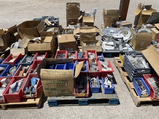 (15) Pallets of Laundry Machine Parts