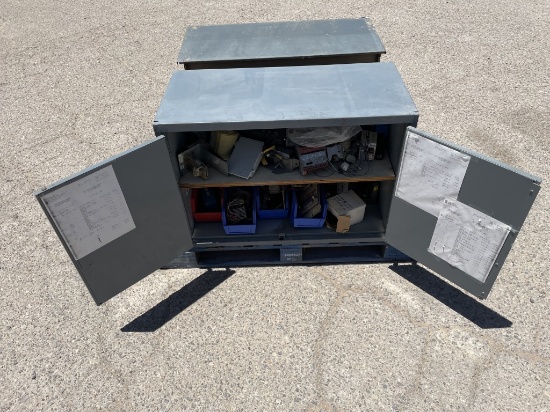 (2)pc- HD Steel Tool Wall Cabinets