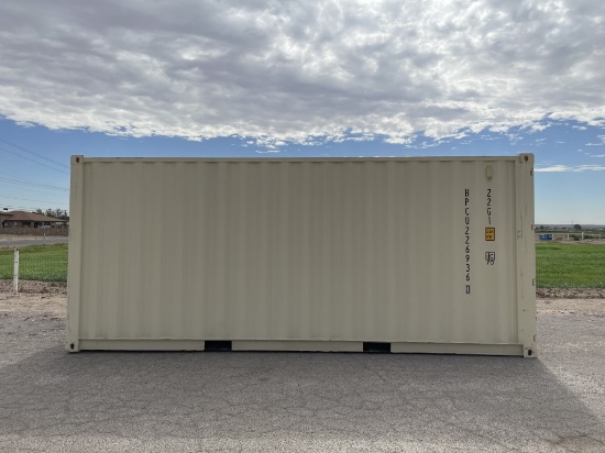 2023 20FT Shipping Container w/ Forklift Pockets
