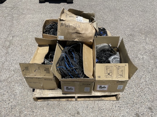 Pallet of Assorted Cables