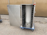 SS Rolling Tray Warming Cabinet -B