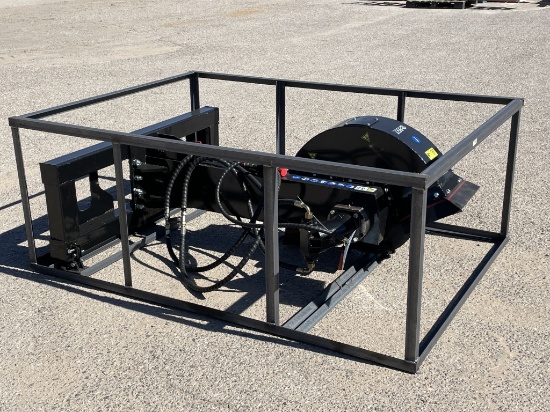 UNUSED Hydraulic Skid-Steer Stump Grinder - TOPCAT