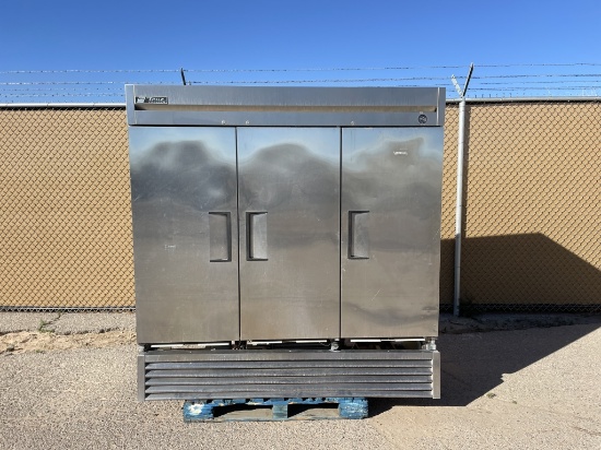 School Surplus - True Commercial Freezer 3 Door