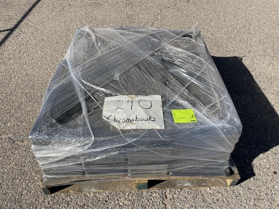 School Surplus- Aprx(240)pcs Chrome Books