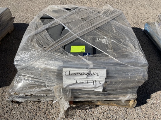 School Surplus- Aprx(244)pcs Chrome Books
