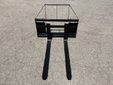 UNUSED Skid-Steer Pallet Fork Attachment,49
