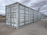 2023 40FT Shipping Container w/ 4Double Side Doors