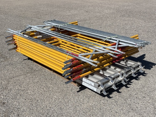 Pallet of BilJax Construction Scaffolding