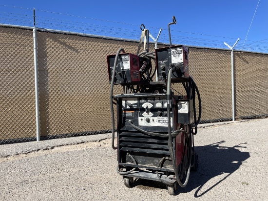 Lincoln Idealarc DC-400 ARC Welder, WireFeed