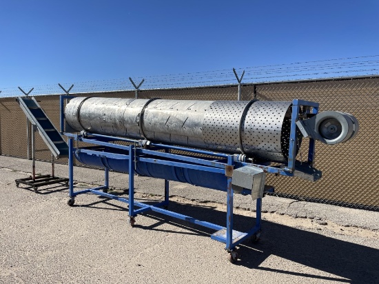 Potato Cleaning Machine w/ Conveyor