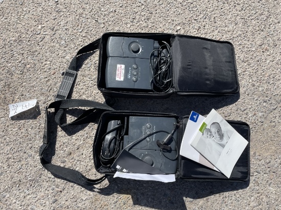 (2)pc Repironics CPAP Breathing Machines -B