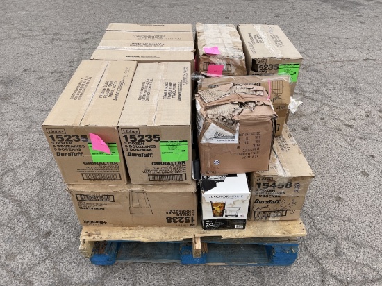 School Surplus - Pallet of Kitchen Items - Glasses