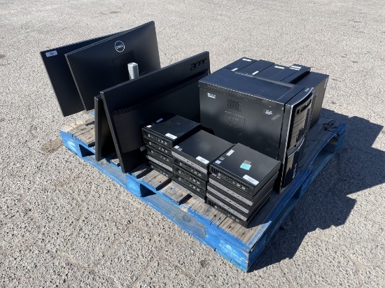 School Surplus - Pallet Laptops, Mini CPUs, Etc