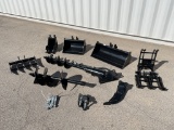 UNUSED Mini-Excavator (9)pc Attachment Set