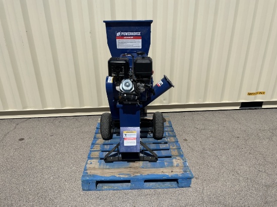 NT Surplus- Powerhorse 4" Gas Wood Chipper -A