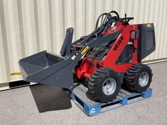 UNUSED Roda RD360 Skid Steer Loader