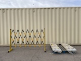 (5)pc UNUSED 14FT Expandable Security Fencing -A