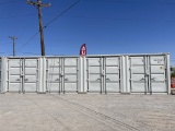 2023 40FT Shipping Container w/ 4Double Side Doors