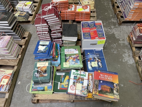 School Surplus - Pallet of Text Books
