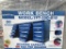 UNUSED 7FT Blue Work Bench w/ 20 Drawers