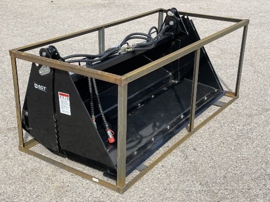 UNUSED Hydraulic Skid-Steer 75" 4-in-1 Bucket
