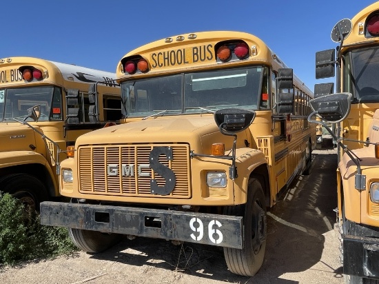 1996 GMC Blue Bird School Bus (GAS)