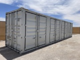 2023 40FT Shipping Container w/ 4Double Side Doors