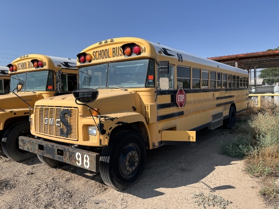1995 GMC Blue Bird School Bus (GAS) -SISD