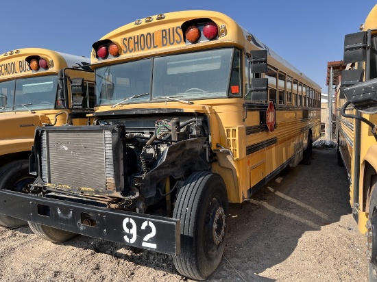 1995 GMC Blue Bird School Bus (GAS) -SISD