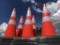 UNUSED (50)pcs Construction Safety Traffic Cones
