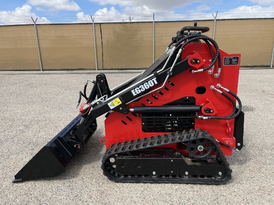 UNUSED 2024 23HP Gas Skid-Steer Loader EG360T