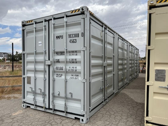 2024 40FT Shipping Container w/ 4Double Side Doors