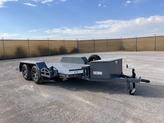 2024 STL 14FT Steel Deck Car Hauler w/ Winch