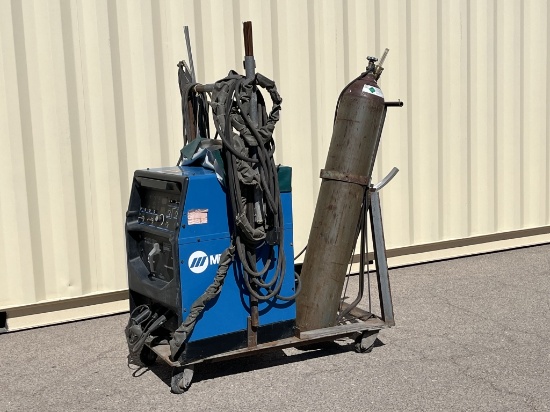 Miller Syncrowave 350 LX w/ Tank on Cart