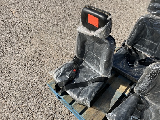 UNUSED (3) Equipment Replacement Seats w/ HeadRest
