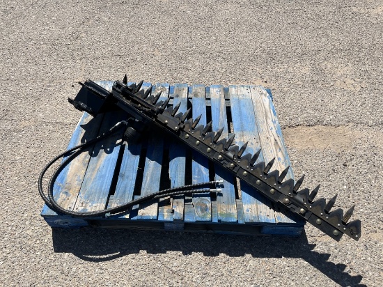 UNUSED Mini-Excavator 55" Hydraulic Hedge Trimmer