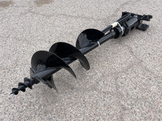 UNUSED Mini-Excavator Attachment- 12" Auger Set