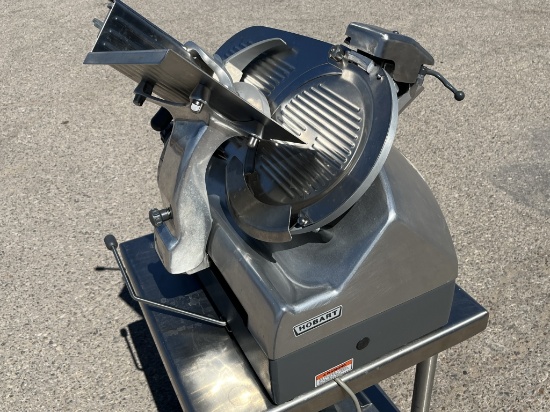 School Surplus- Hobart Slicer on SS Cart