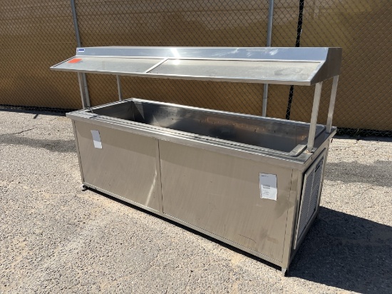Atlas Metal Refrigerated Food Serving Cart -F