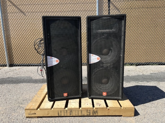 School Surplus- JBL JRX125 Professional Speakers