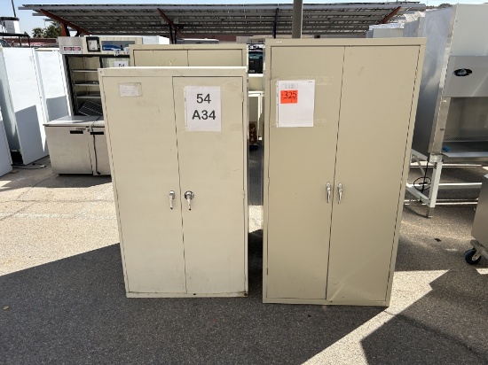 College Surplus- Steel Locker Cabinets