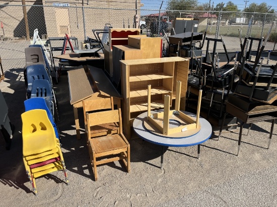 School Surplus Desk, Chairs, Furniture